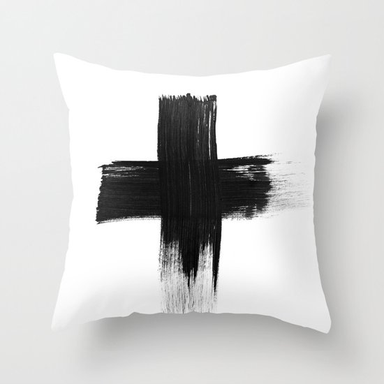 Cross Throw Pillow