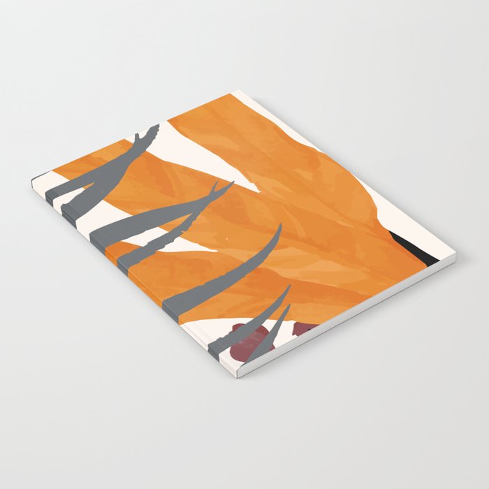 Colorful Red Leaves Notebook