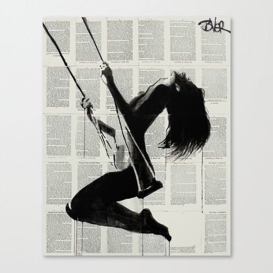 the lightness of being again.. Canvas Print