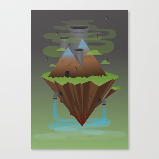 Save the Planet Canvas Print