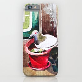 Pigeon Lakshmi iPhone Case