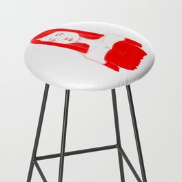 red Bar Stool