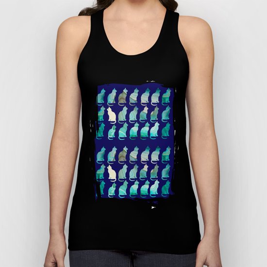 MINERAL CATTERN Unisex Tank Top