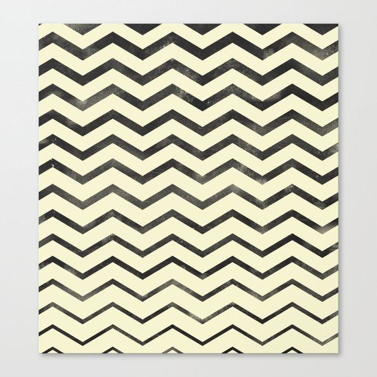 Zag (natural) Canvas Print