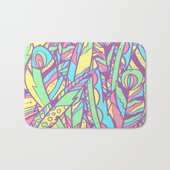 FeAThErs Bath Mat