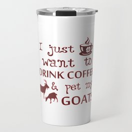 Coffee & Goats Travel Mug