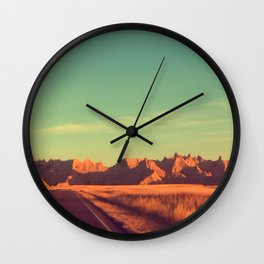 Badlands Wall Clock
