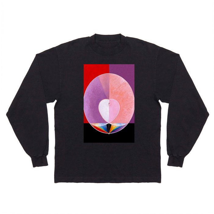 Hilma af Klint (Swedish, 1862-1944) - The Dove No. 2, from Group IX Series SUW/UW - 1915 - Abstract, Symbolic painting - Oil on canvas - Digitally Enhanced Version - Long Sleeve T Shirt