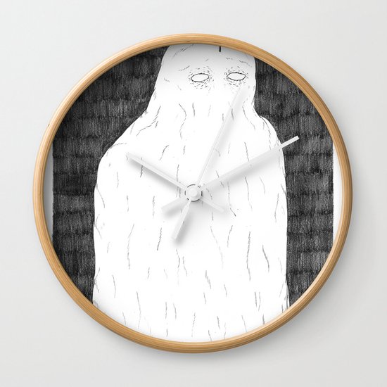 Ghost Wall Clock