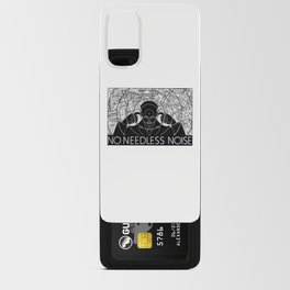 No Needless Noise - Anti Noise League Poster Android Card Case