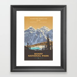 Banff National Park Framed Art Print