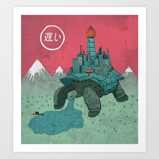 Slow Art Print