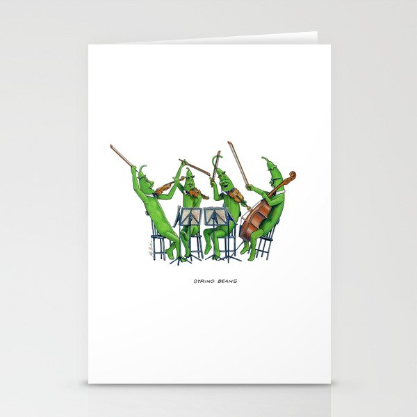 String Beans Stationery Cards