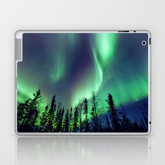 Northern Lights in Yellowknife Laptop & iPad Skin