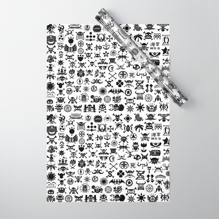 One Piece Jolly Roger Wrapping Paper