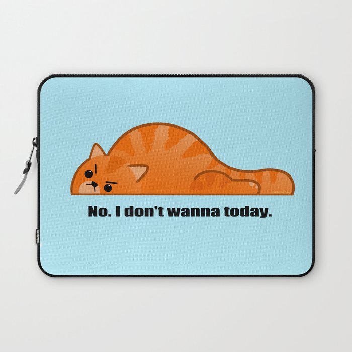 Lethargy Cat Laptop Sleeve