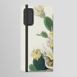 Grass Finch, or Bay-winged Bunting from Birds of America (1827) by John James Audubon  Android Wallet Case