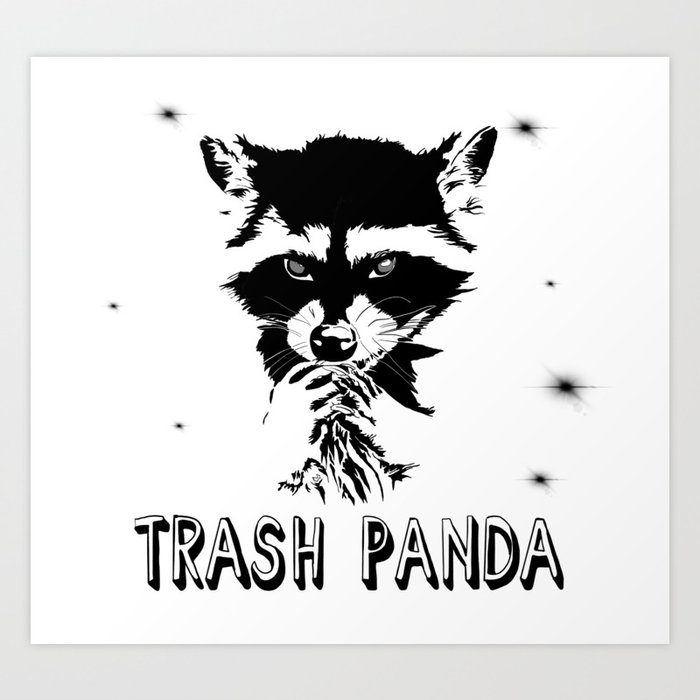 Trash Panda Art Print
