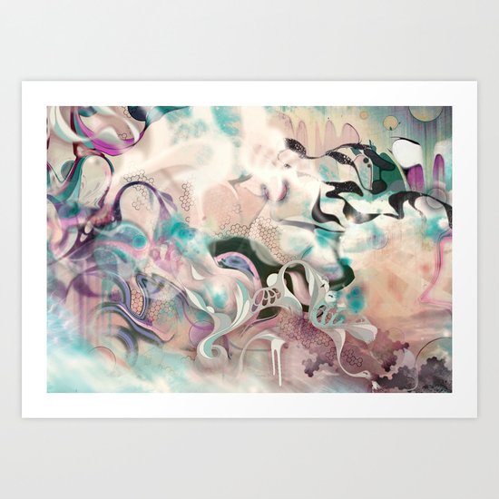 Fluidity Art Print