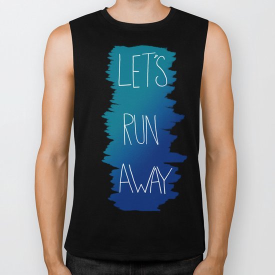 Let's Run Away: Manuel Antonio, Costa Rica Biker Tank