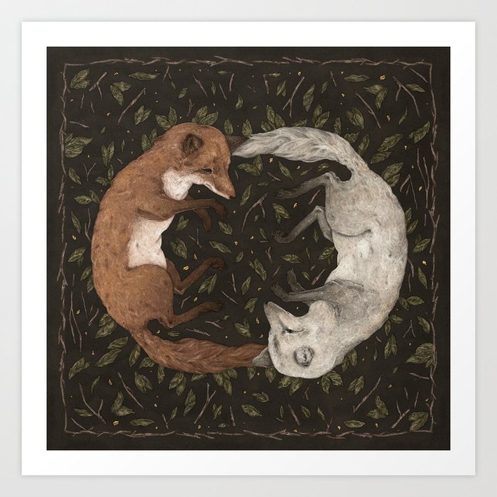 Foxes Kunstdrucke Foxes Kunstdrucke
