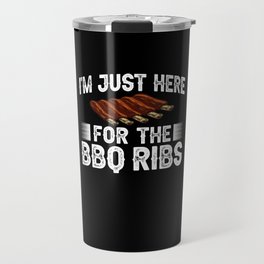 BBQ Ribs Beef Smoker Grilling Pork Dry Rub Travel Mug