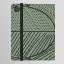 Jungle Leaf Minimalist iPad Folio Case