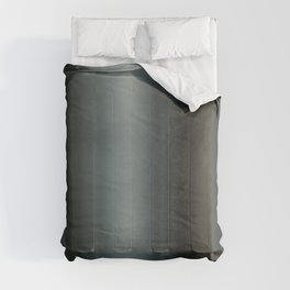 Polished metal texture Comforter