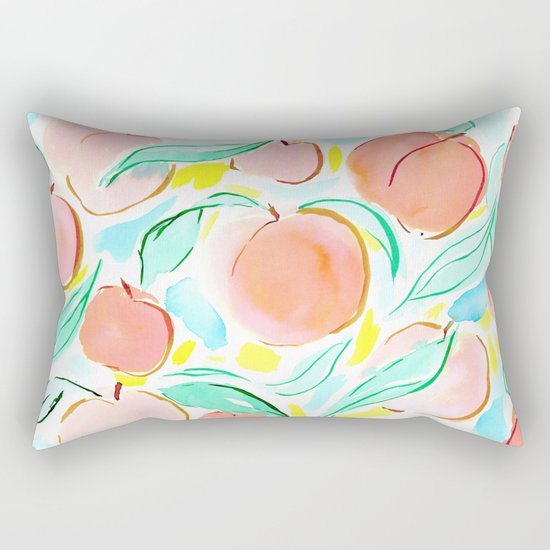 Peachy Rectangular Pillow