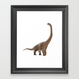 Brachiosaurus Framed Art Print