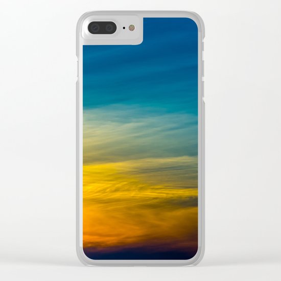 Sunset Clear iPhone Case