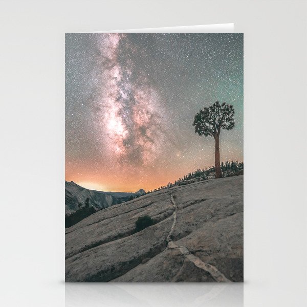 Canyon Milky Way Stars Stationery Cards