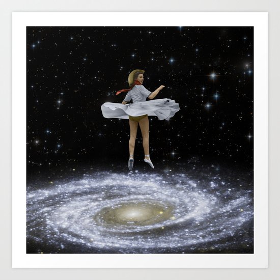 Everybody, Just Swirl! Art Print