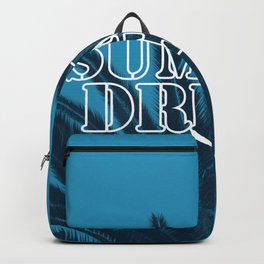 SUMMER DREAM Backpack | Summerdream, Dreamer, Happyholiday, Palm, Lifestyle, Collage, Beach, Friends, Goodvibration, Photo 