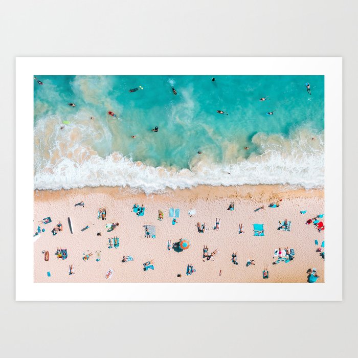 Beach Mood 3 Art Print
