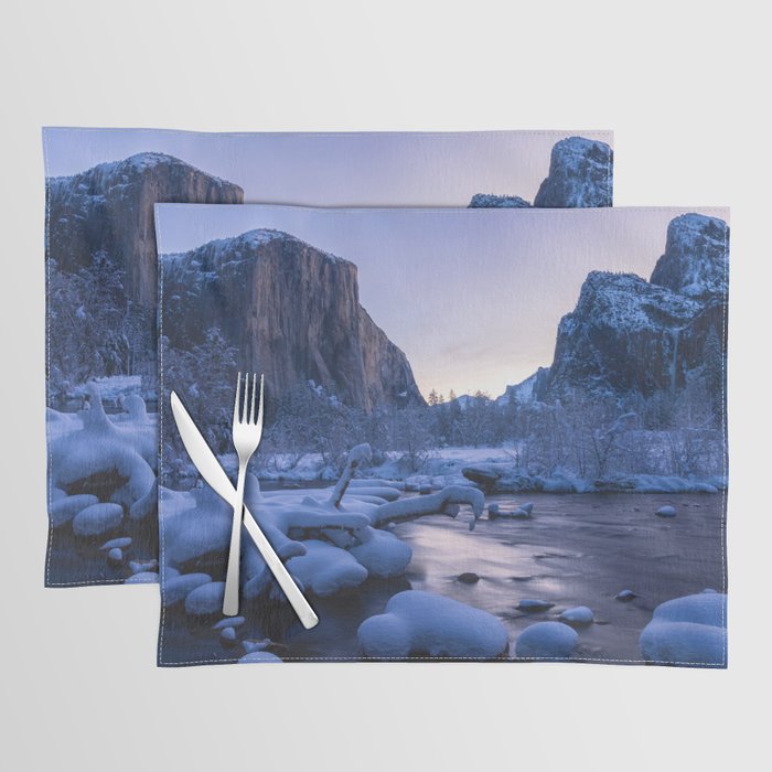 Valley Winter Dawn Placemat