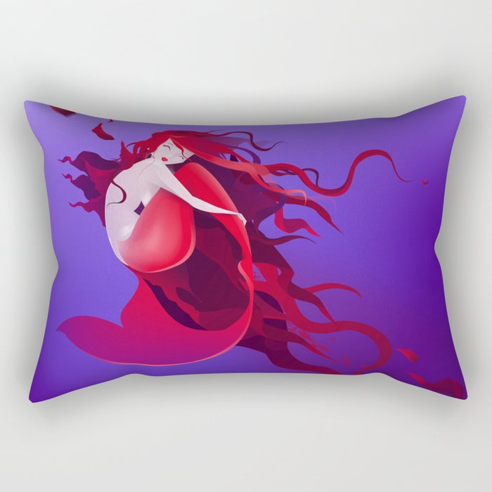 mermaid Rectangular Pillow
