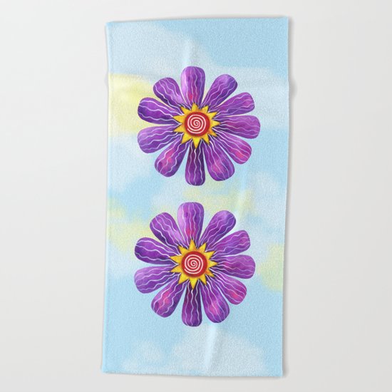 Sunburst Beach Towel
