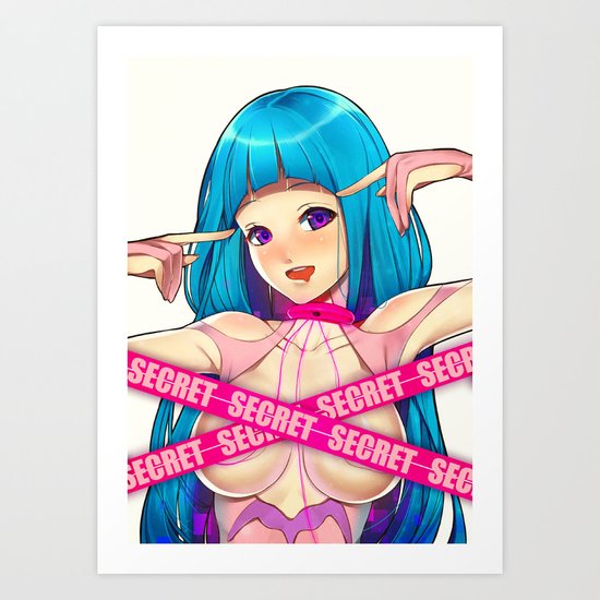 ME!ME!ME! Teddyloid & Daoko Song Studio Khara Animation Art Print by Rakkou  | Society6