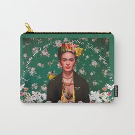 Wings to Fly Frida Kahlo Carry-All Pouch