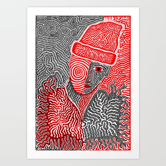 My Name's Blurryface and I Care What You Think Art Print