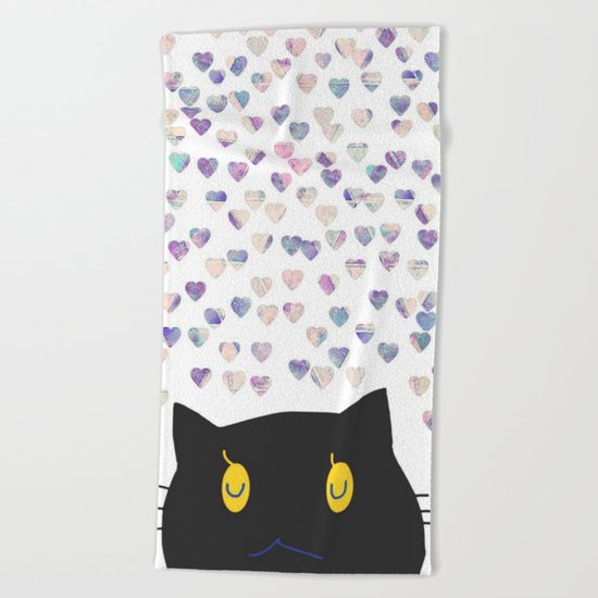 cat-392 Beach Towel