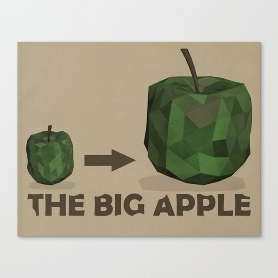 The Big Apple Canvas Print