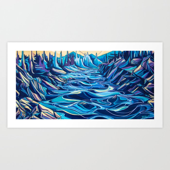 From The River Art Print
