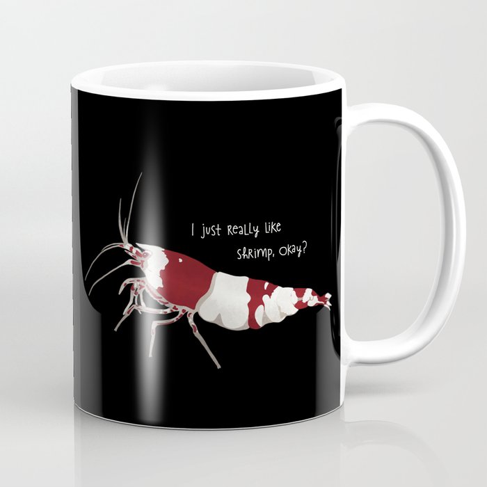 Shrimp Dishwasher Safe Microwavable Ceramic Coffee Mug 15 oz., 1