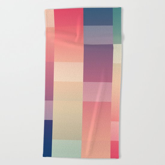 Abstract Sunset #society6 #decor #buyart Beach Towel