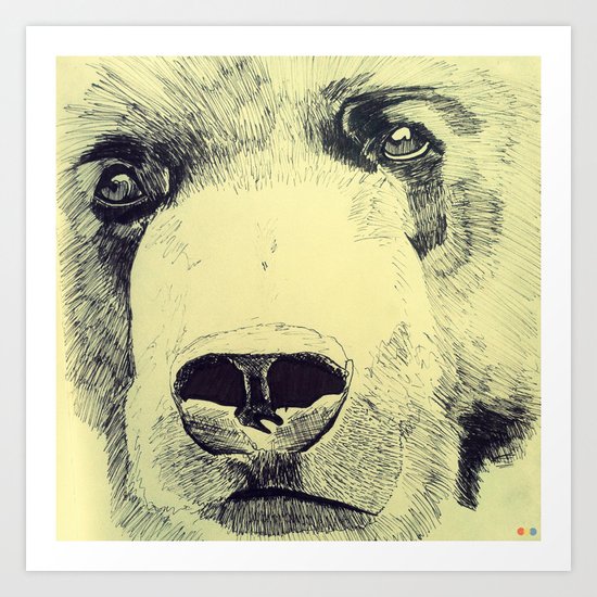 Bear Art Print