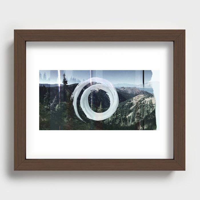 Olympic Ring Recessed Framed Print