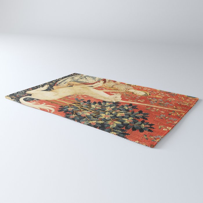 Medieval Unicorn Artwork Rug | atelier-yuwa.ciao.jp