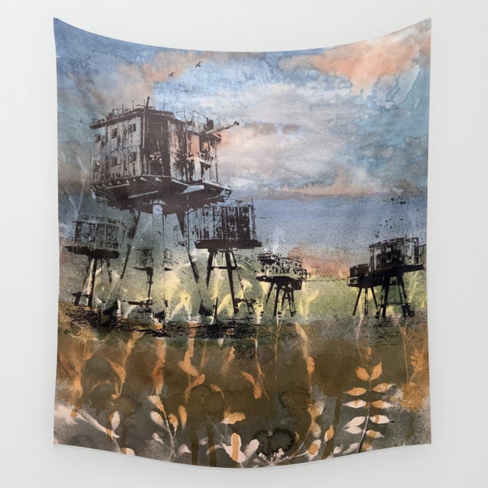 Maunsell Forts Wall Tapestry